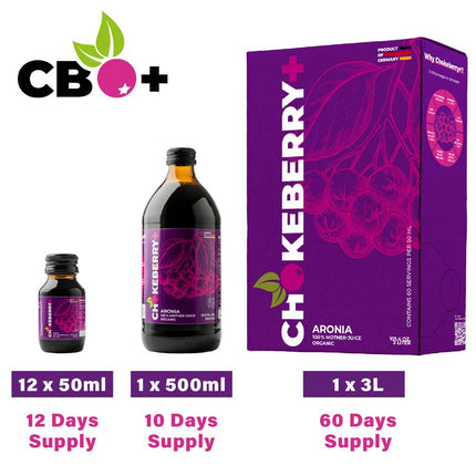 Chokeberry + Raw Aronia Juice - 1 x 500ml