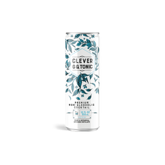 Clever G and Tonic - Non-Alcoholic Craft Mocktail - 12oz Cans - ProofNoMore