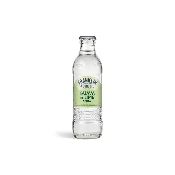Franklin & Sons Guava & Lime Soda - 6.76oz - ProofNoMore