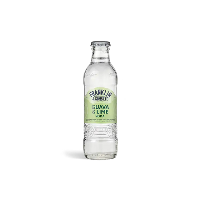 Franklin & Sons Guava & Lime Soda - 6.76oz - ProofNoMore