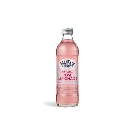 Franklin & Sons Natural Rose Lemonade Non-Alcoholic Mixer - 6.76oz - ProofNoMore