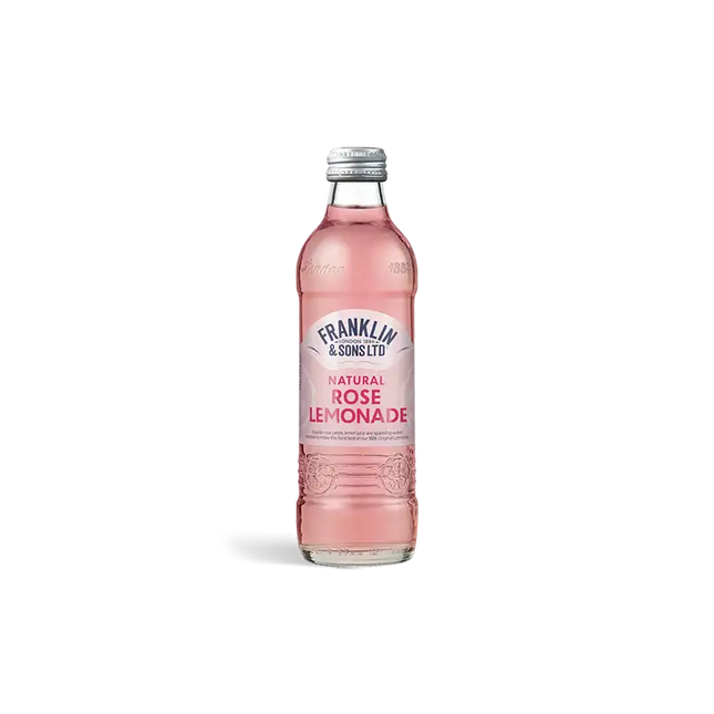 Franklin & Sons Natural Rose Lemonade Non-Alcoholic Mixer - 6.76oz - ProofNoMore