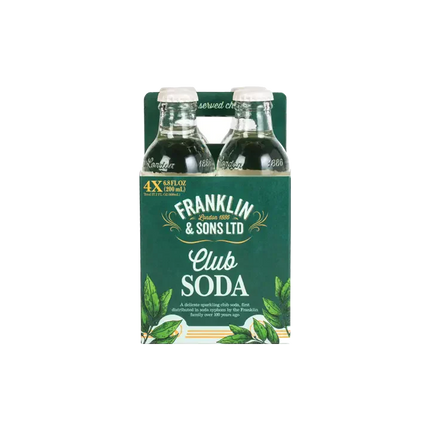 Franklin & Sons Soda Water Non-Alcoholic Mixer - 6.76oz - ProofNoMore