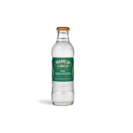 Franklin & Sons Soda Water Non-Alcoholic Mixer - 6.76oz - ProofNoMore