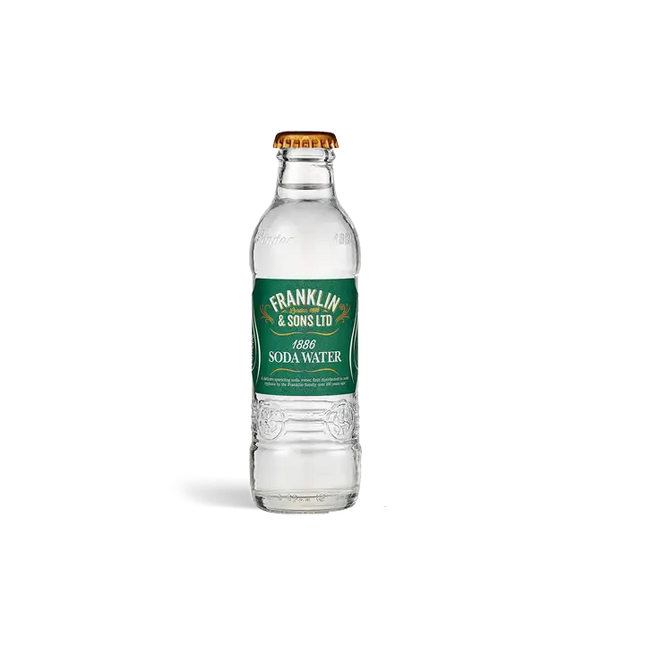 Franklin & Sons Soda Water Non-Alcoholic Mixer - 6.76oz - ProofNoMore