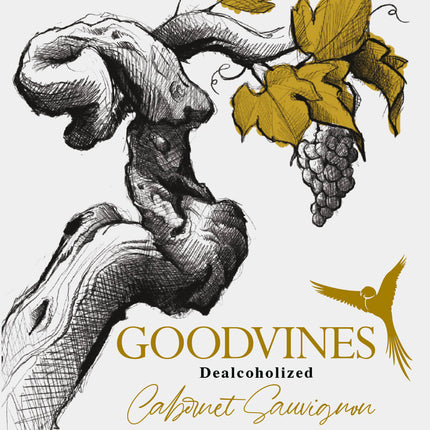 Goodvines Non-Alcoholic Cabernet Sauvignon Front Label