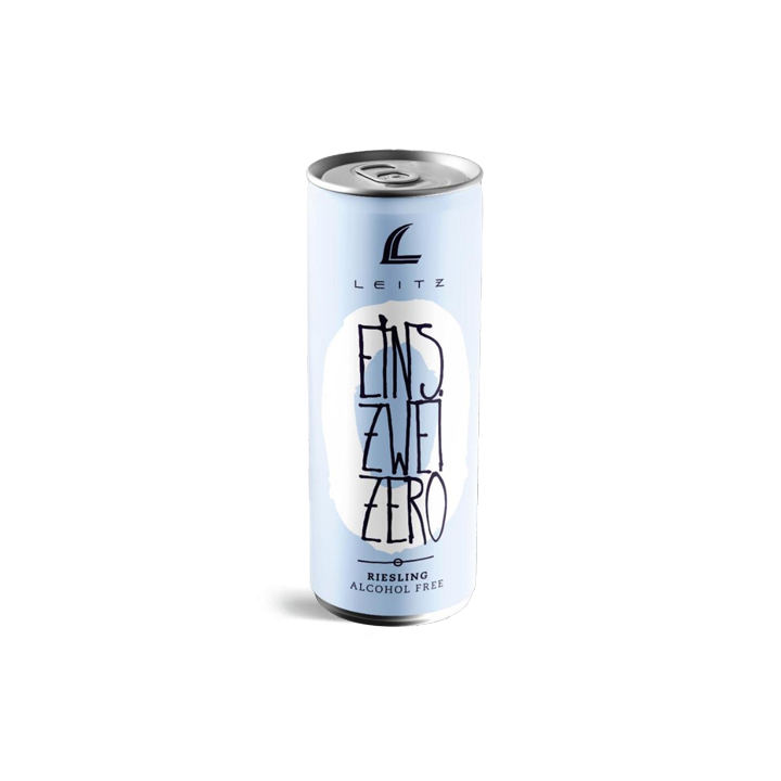 Leitz 0.0% Sparkling Riesling can Non-Alcoholic Wine - 8.5oz - ProofNoMore