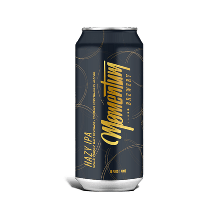 Momentum Brewery - Hazy IPA Non-Alcoholic Brew - New Size