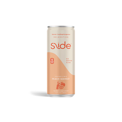 Slide Kava – Sparkling Peach-Mango Kava and Adaptogens – 12oz - ProofNoMore